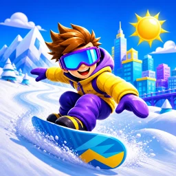 Snowflick : Endless Runner のアイコン